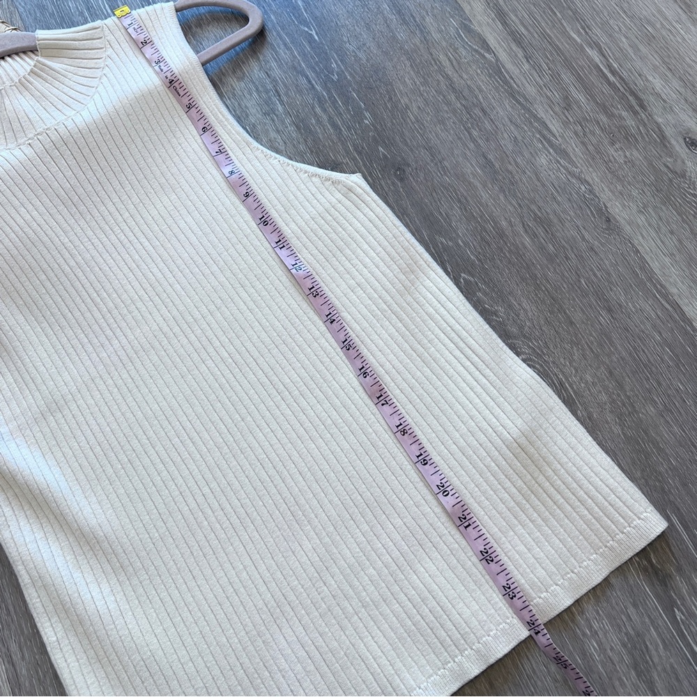 Madewell pearson mock neck sweater tank - Picture 4 of 9